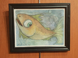 Fish
  Mixed Media    12x8 inches   1999 